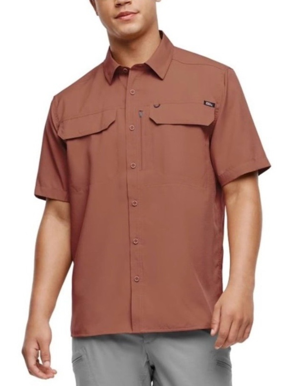 Eddie Bauer Woven Tech Men’s Size Large Shirt - Brand New